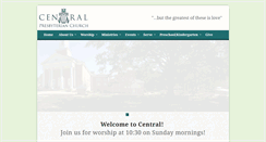 Desktop Screenshot of centralpresby.com