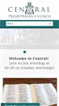 Mobile Screenshot of centralpresby.com